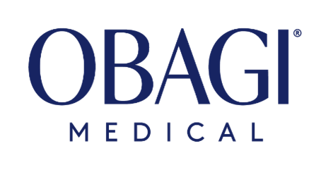 Obagi Medical logo featuring the word "OBAGI" in large blue letters above the word "MEDICAL" in smaller blue letters—a trusted name when you shop skincare or seek advanced Skincare solutions.